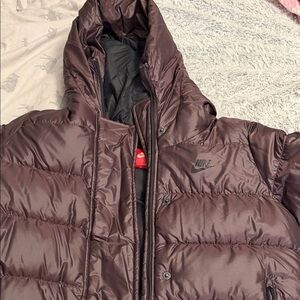 Nike Women’s Purple Puffer Jacket